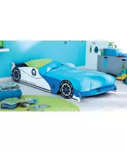 Letto singolo per bambini allungabile "grand prix" 101,5x209/219x40,5 cm